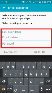 IMAP Step 4